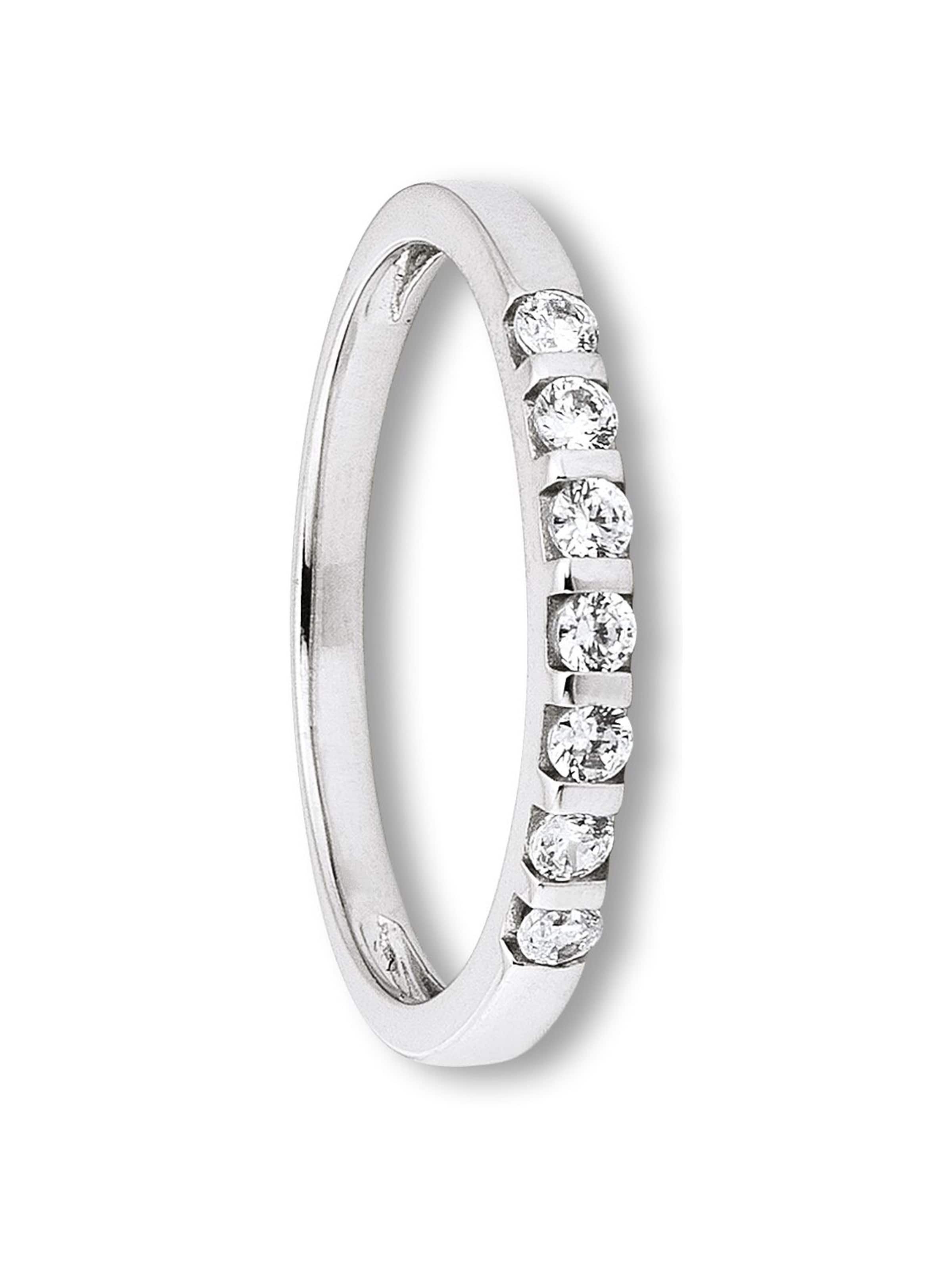 ONE ELEMENT Ring in Silber: Vorderseite