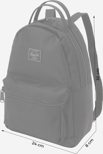 Rucsac 'Nova' Herschel pe negru, Vizualizare produs