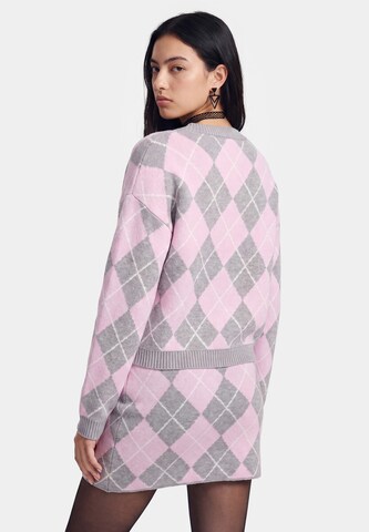 myMo ROCKS Knit Cardigan in Pink