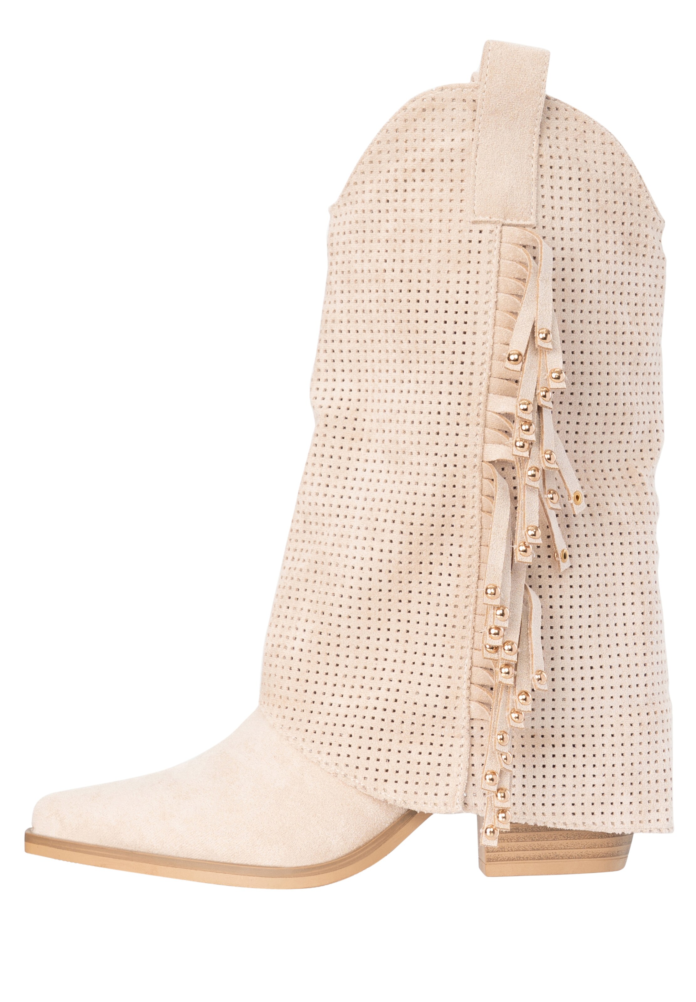 Bottes de cowboy Salinyang en beige