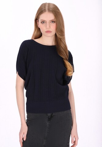Pull-over DreiMaster Vintage en bleu : devant