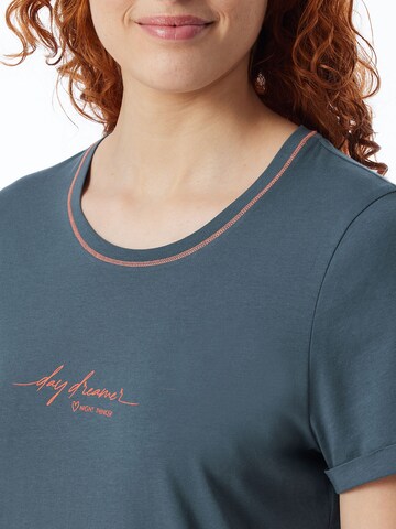 SCHIESSER Nachthemd ' Casual Essentials ' in Blauw