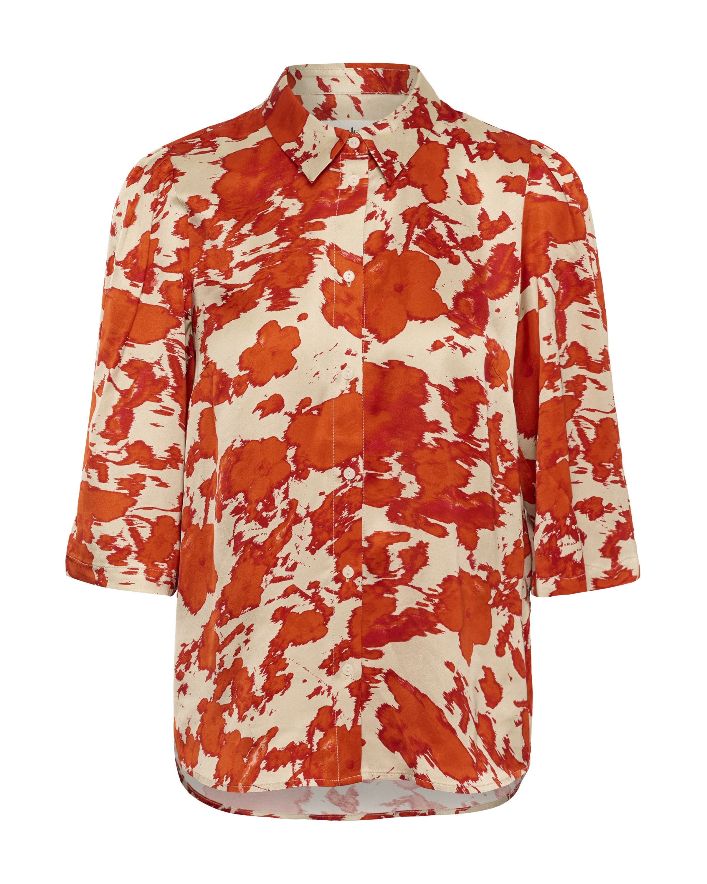 SOAKED IN LUXURY - Blusa en beige: frente