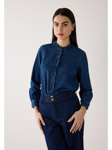 MORE & MORE Блузка в Синий: спереди