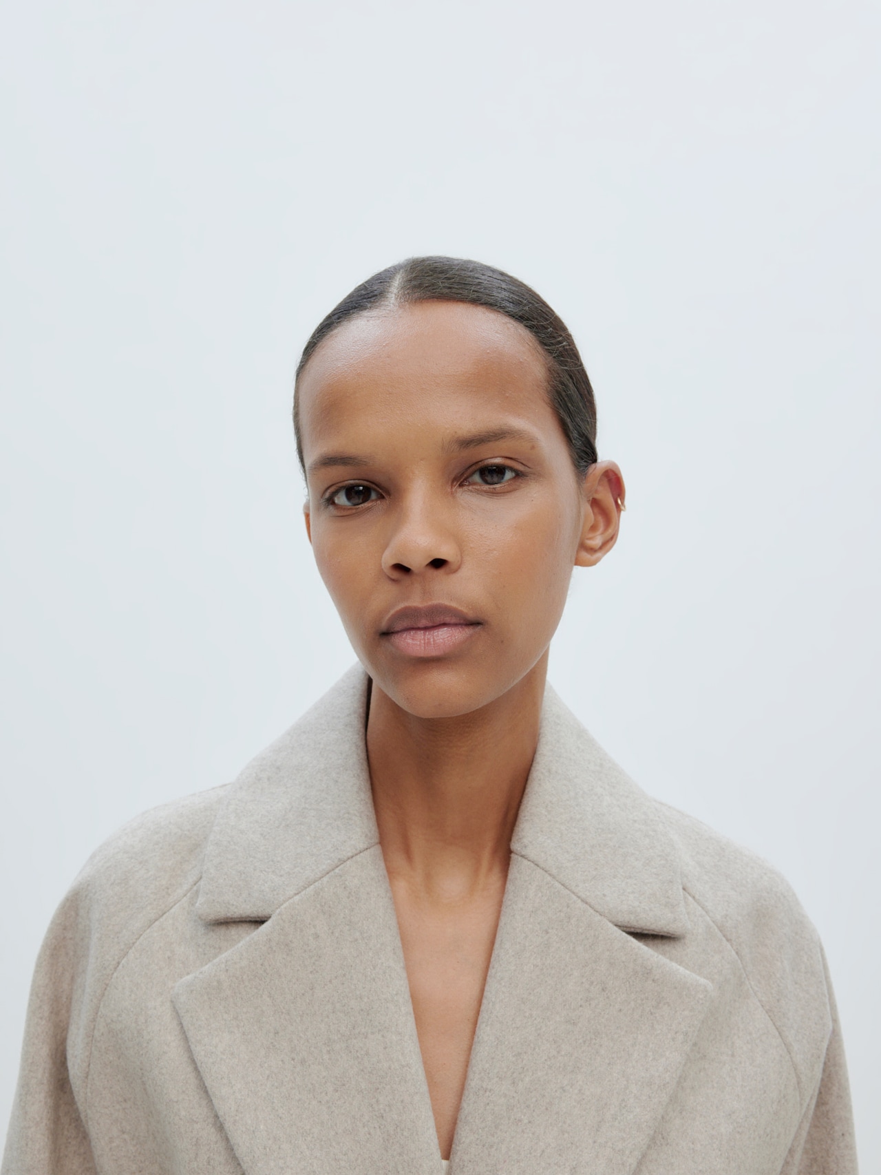 EDITED Cappotto di mezza stagione 'Cecilia' beige sfumato