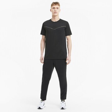 juoda PUMA Standartinis modelis Sportiniai marškinėliai