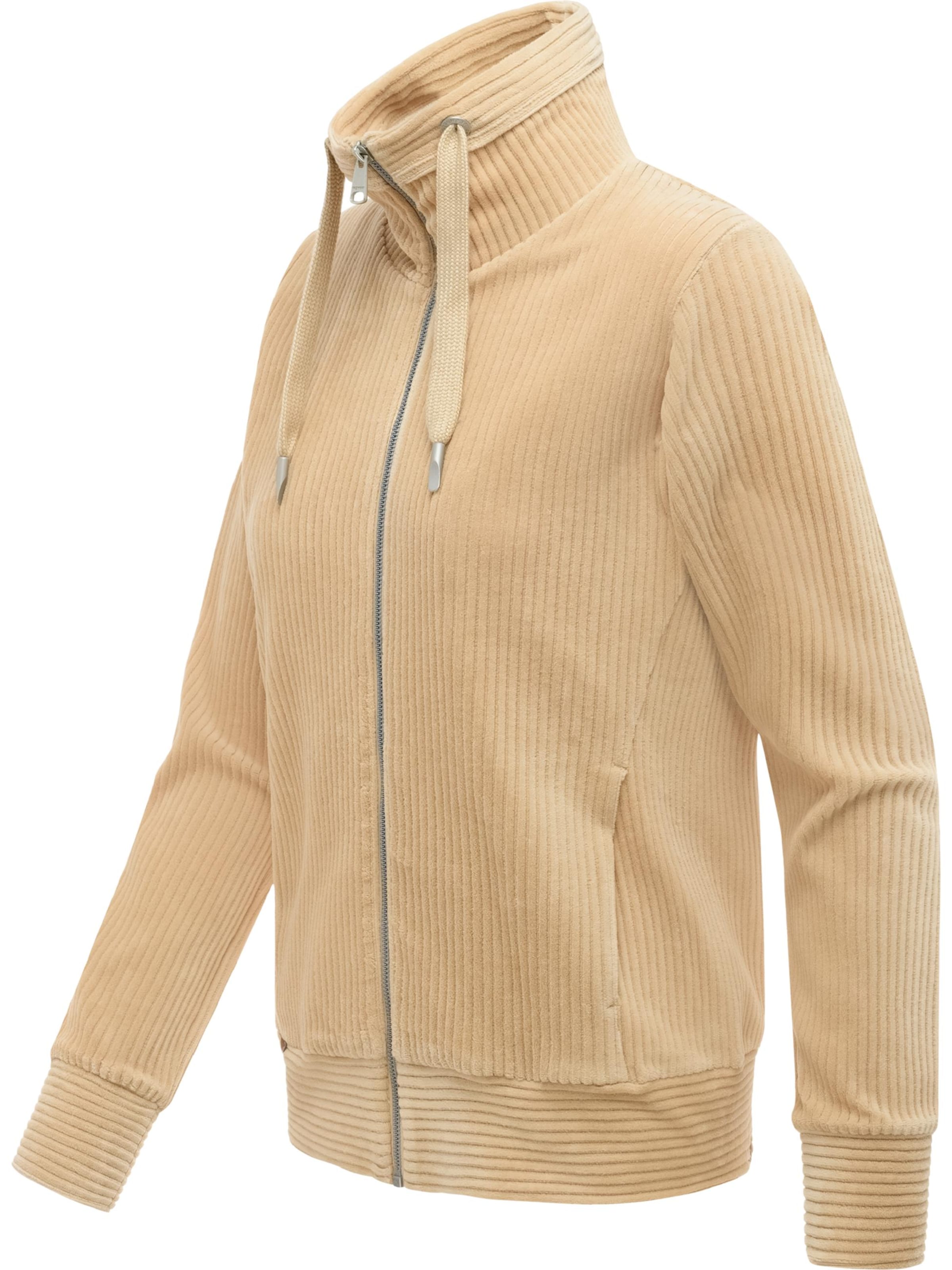 Veste de survêtement 'Ronette' Ragwear en beige