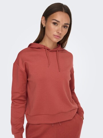 ONLY PLAY Athletic Sweatshirt in Red