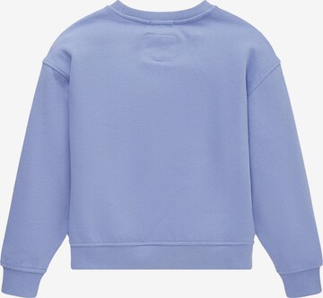 Sweat-shirt TOM TAILOR en bleu