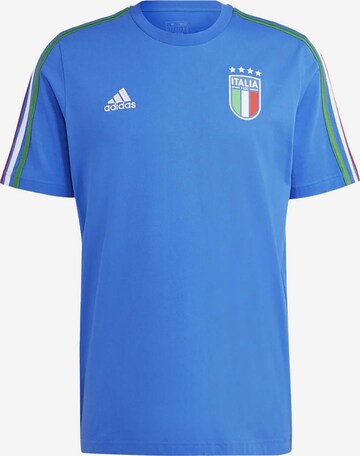 T-Shirt fonctionnel 'Italien DNA' ADIDAS PERFORMANCE en bleu : devant