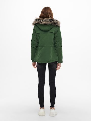 Parka de iarnă 'Starline' de la ONLY pe verde