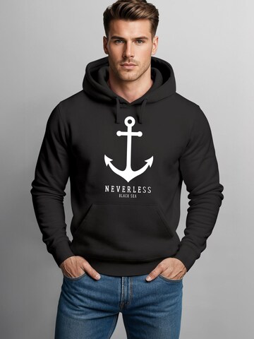 Neverless Sweatshirt 'Anker Neverless 2' in Black