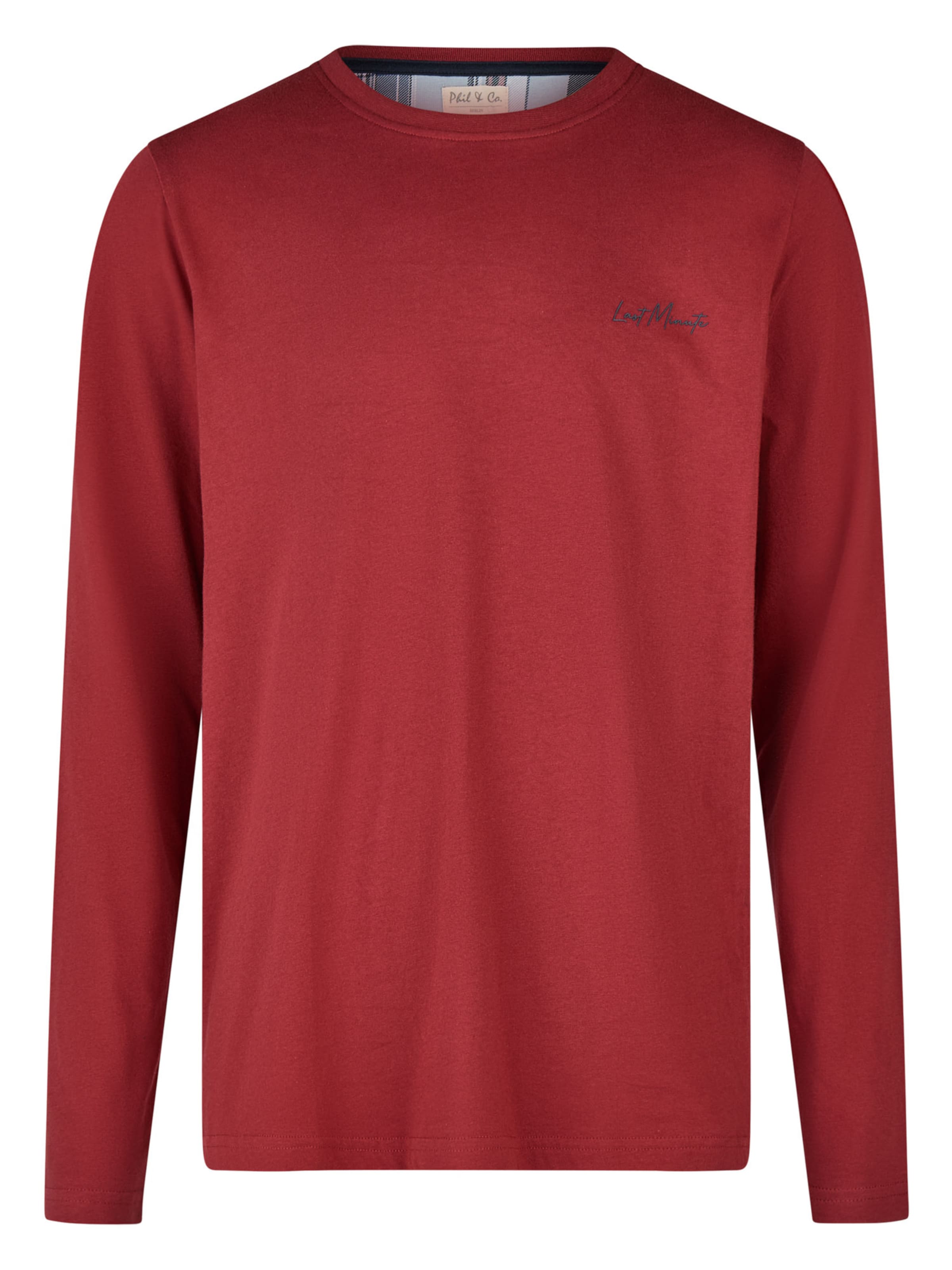 Phil & Co. Berlin Pyjama lang ' Classic ' in Blauw