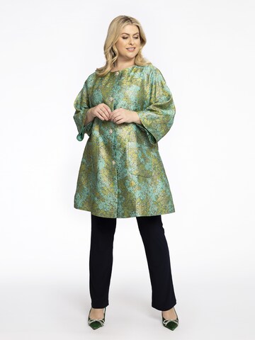 Manteau mi-saison YOEK en vert