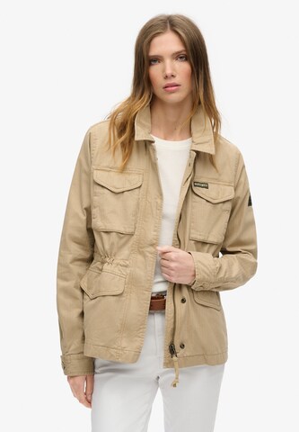 Superdry Tussenjas 'Military' in Groen: voorkant