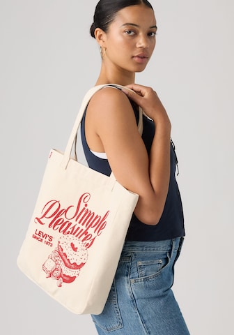 LEVI'S ® Shopper in Weiß: Vorderseite