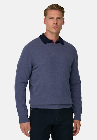 Boggi Milano Sweater in Blue: front