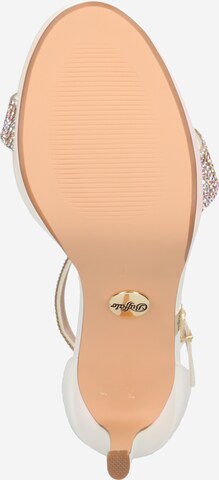 BUFFALO Γόβες slingback 'Monroe' σε λευκό