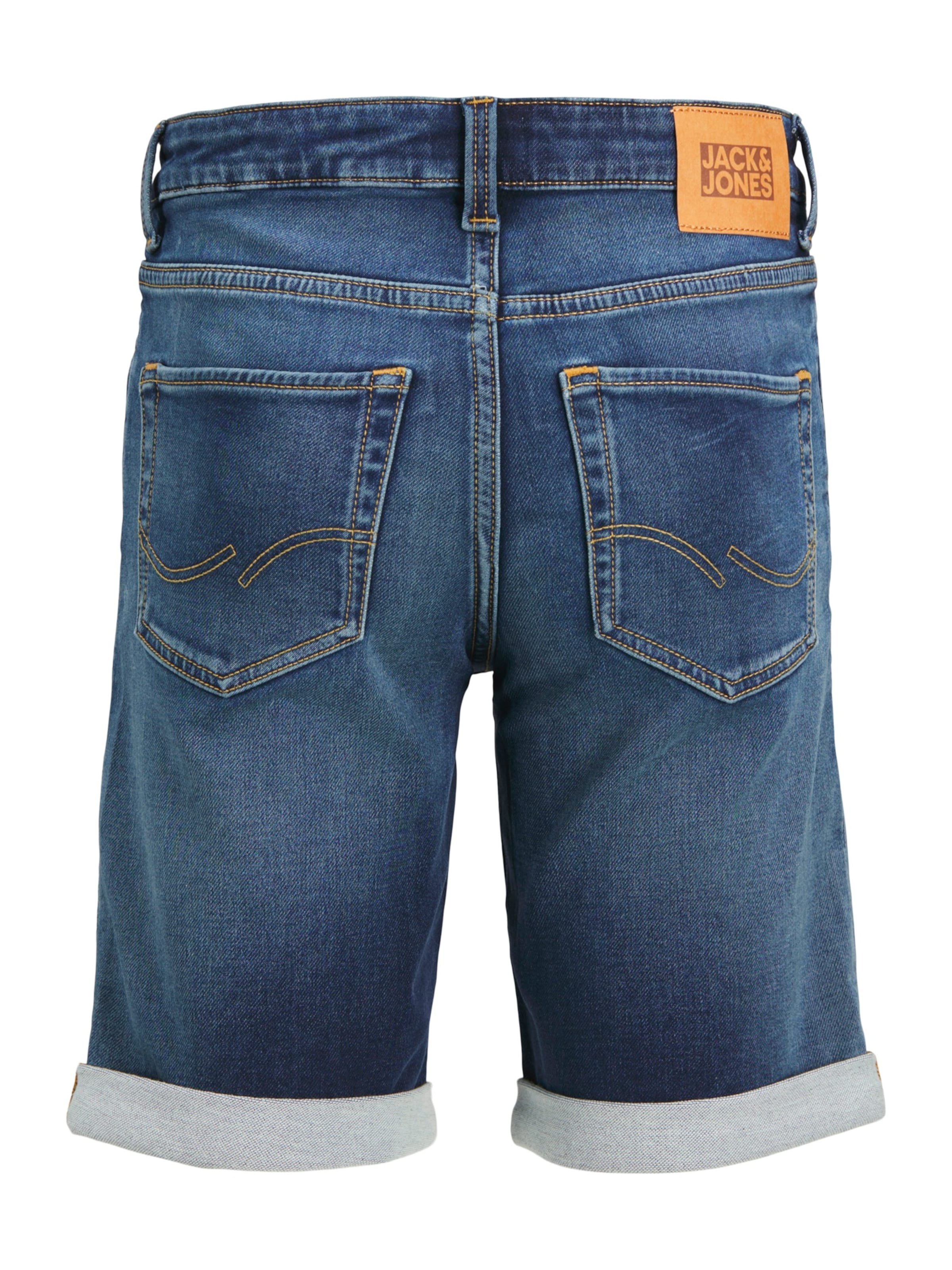 Jack & Jones Junior Regular Shorts 'JJIRick JJIcon' in Blau