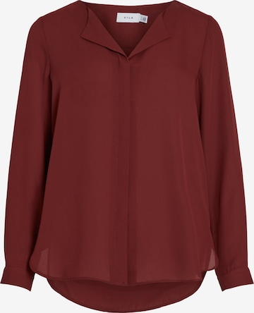 VILA Blouse in Rood: voorkant