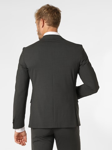Coupe slim Veste de costume 'Brixdon' Finshley & Harding London en noir