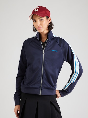 Calvin Klein Jeans Ζακέτα φούτερ 'HIGH SHINE FRENCH' σε μπλε: μπροστά