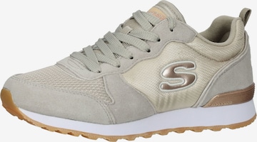 Baskets basses 'Goldn Gurl' SKECHERS en gris : devant