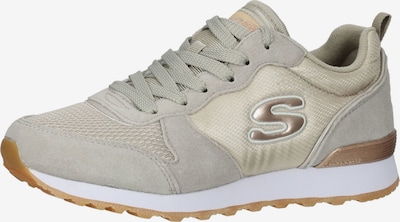 SKECHERS Baskets basses en beige / gris clair, Vue avec produit