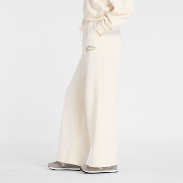 Regular Pantalon new balance en blanc