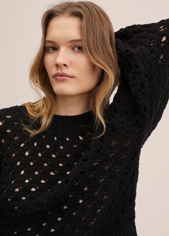 Pull-over 'Monte' MANGO en noir