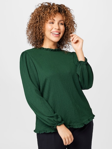 T-shirt Dorothy Perkins Curve en vert : devant