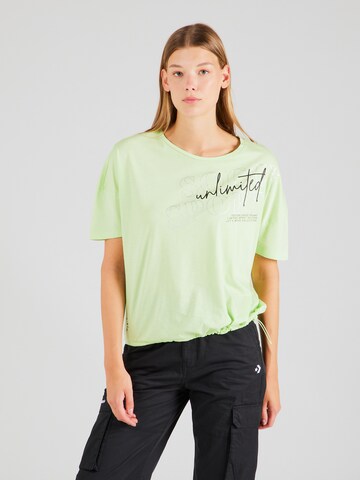 T-shirt Soccx en vert : devant