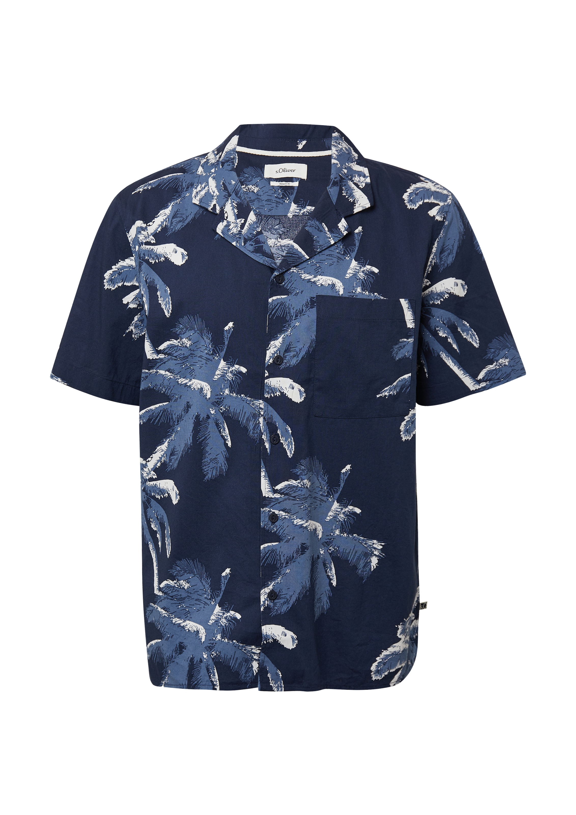 s.Oliver Comfort fit Ing - kék: elől