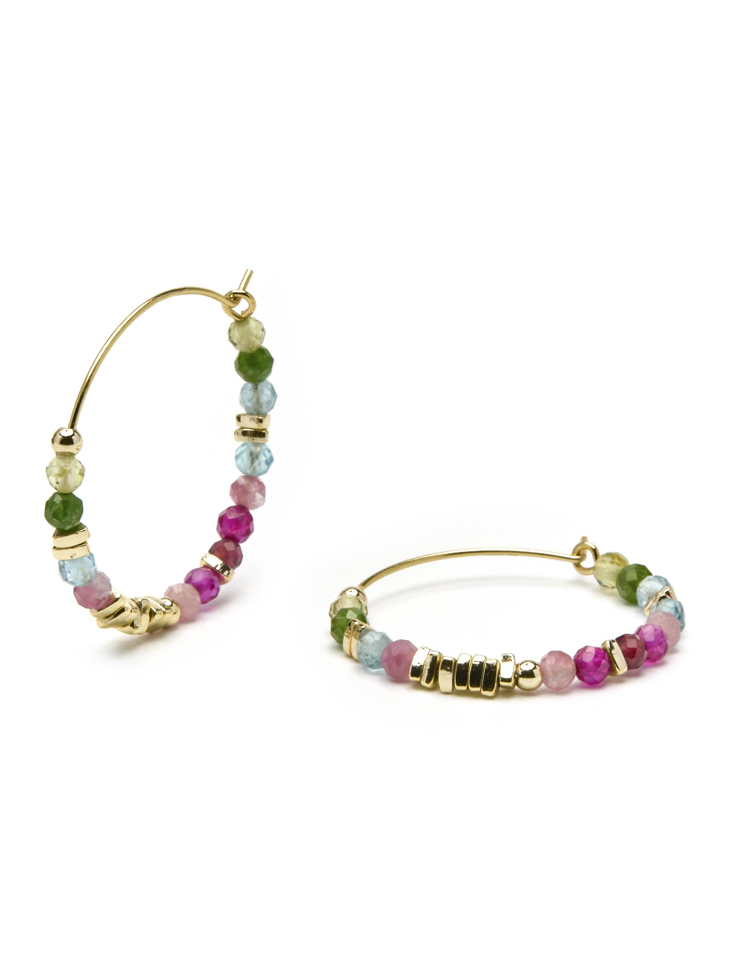 Boucles d'oreilles 'Ane' Luxenter en mélange de couleurs