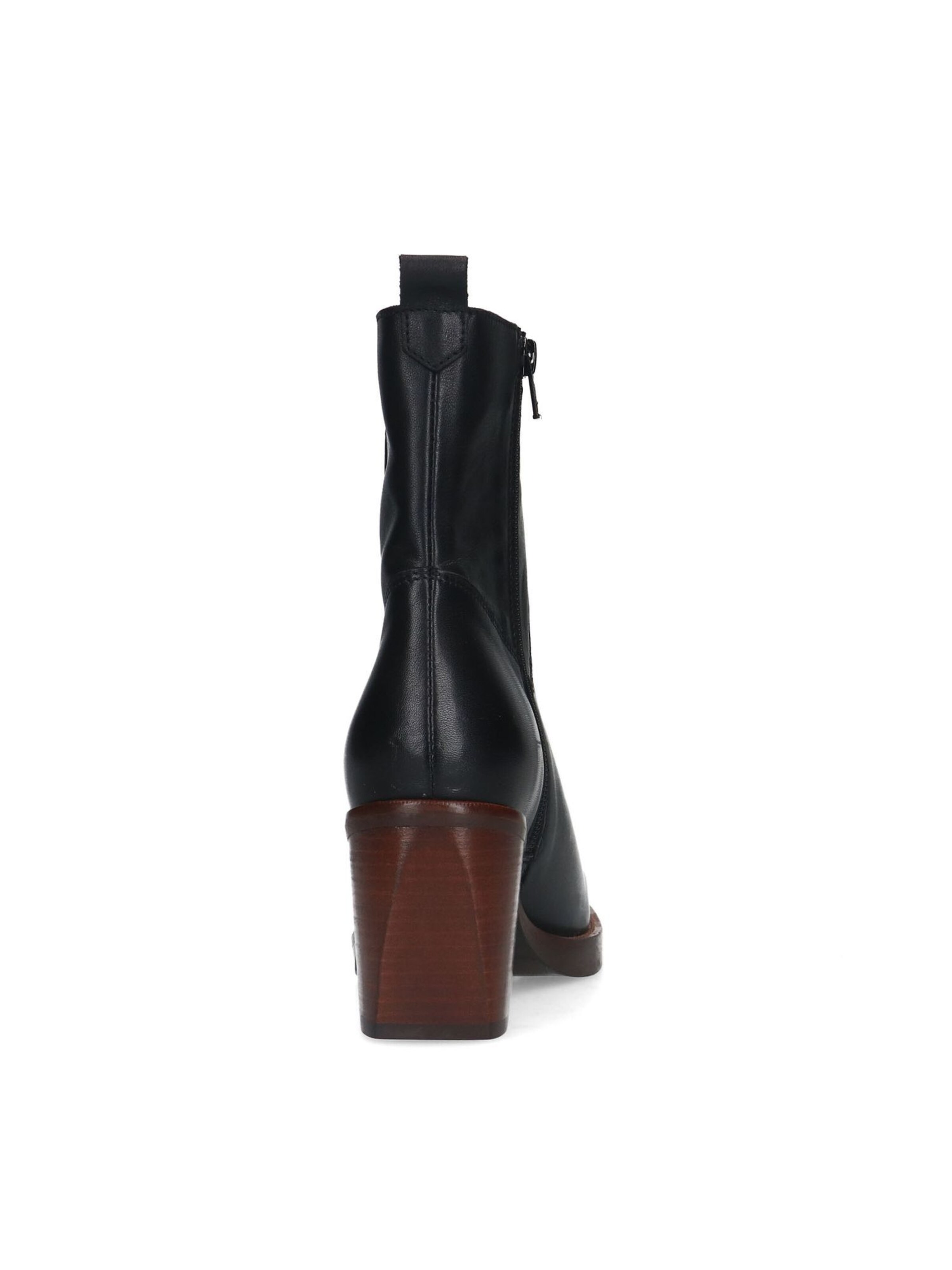 MANFIELD Stiefelette in Schwarz