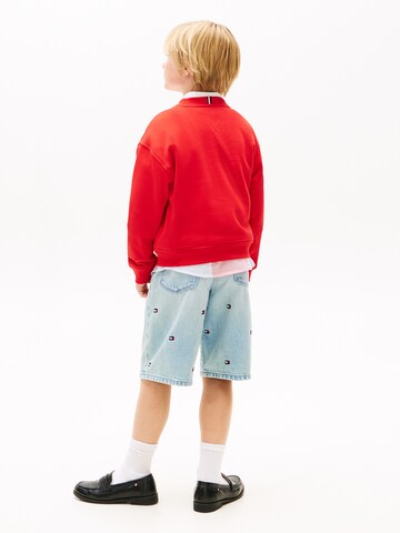TOMMY HILFIGER Sweatshirt in Rot