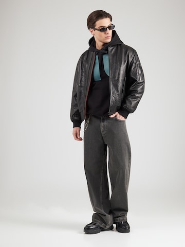 Sweat-shirt 'Nalfhood' HUGO en noir