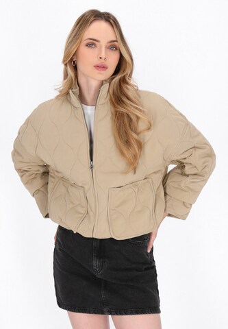 Veste mi-saison 'Vintage' DreiMaster Vintage en beige : devant