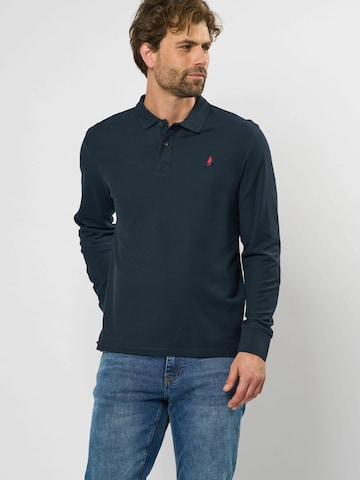 MCS Shirt 'Rockwal' in Blauw: voorkant