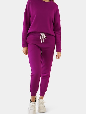 Regular Pantalon Ombre en rose : devant