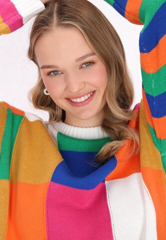 Pull-over 'Back To School' MYMO en mélange de couleurs