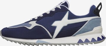 Baskets basses 'JET-M.' W6YZ en bleu : devant