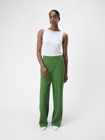 OBJECT Wide leg Broek 'LISA' in Groen