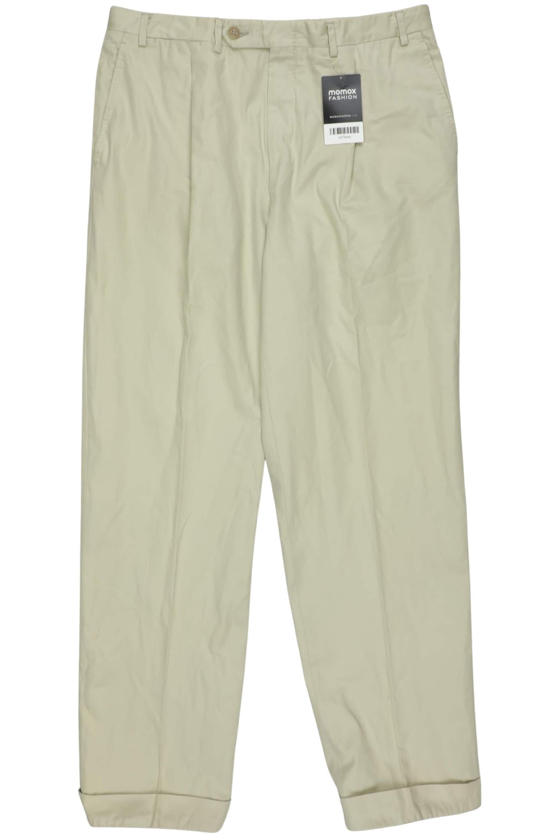 Canali Pants in 35-36 in Beige: front