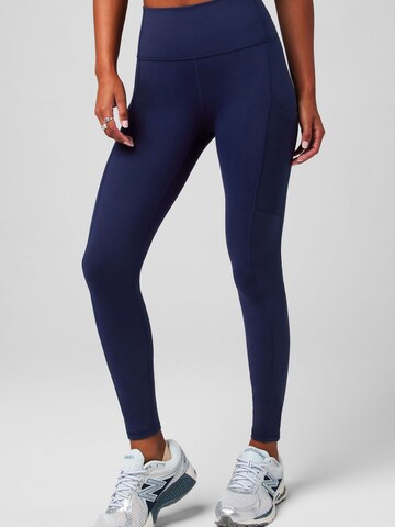 Fabletics Skinny Leggings in Blau: Vorderseite