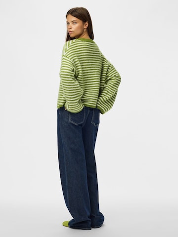 PIECES Pullover 'ADA' i grøn