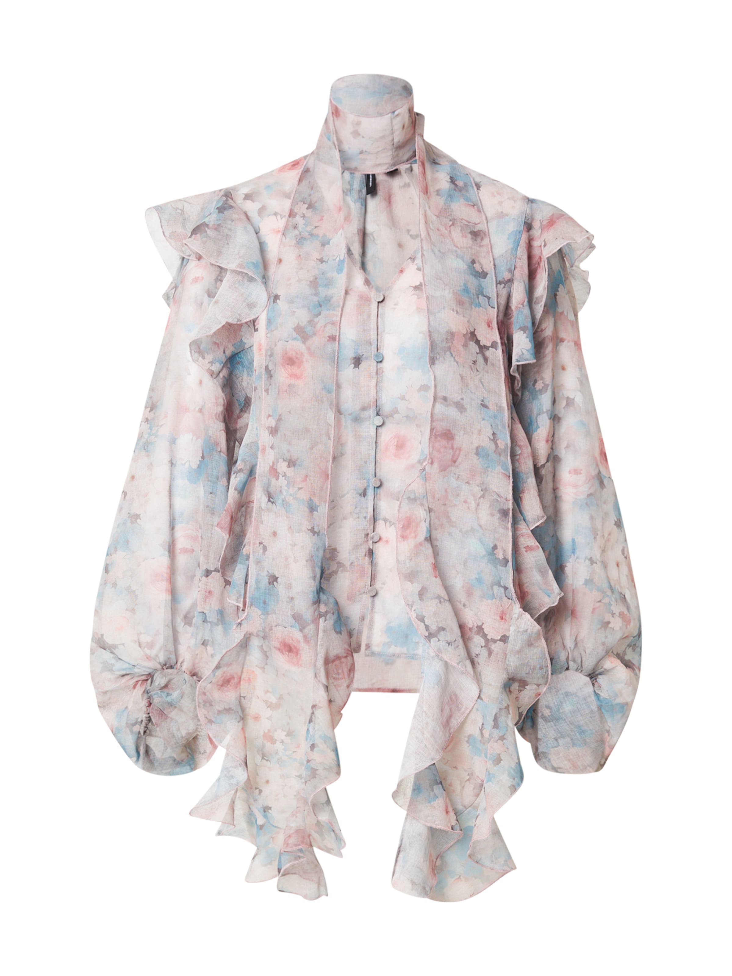 VERO MODA Блузка 'VMSABRINA' в Ярко-розовый