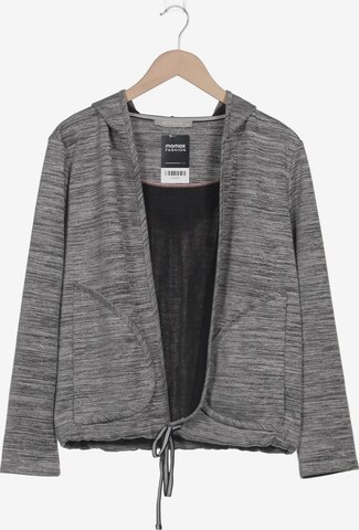Betty & Co Sweatshirt & Zip-Up Hoodie in L in Grey: front