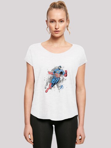 F4NT4STIC Shirt in White: front