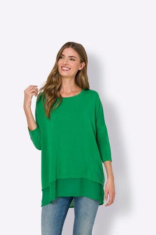 Chemisier heine en vert : devant
